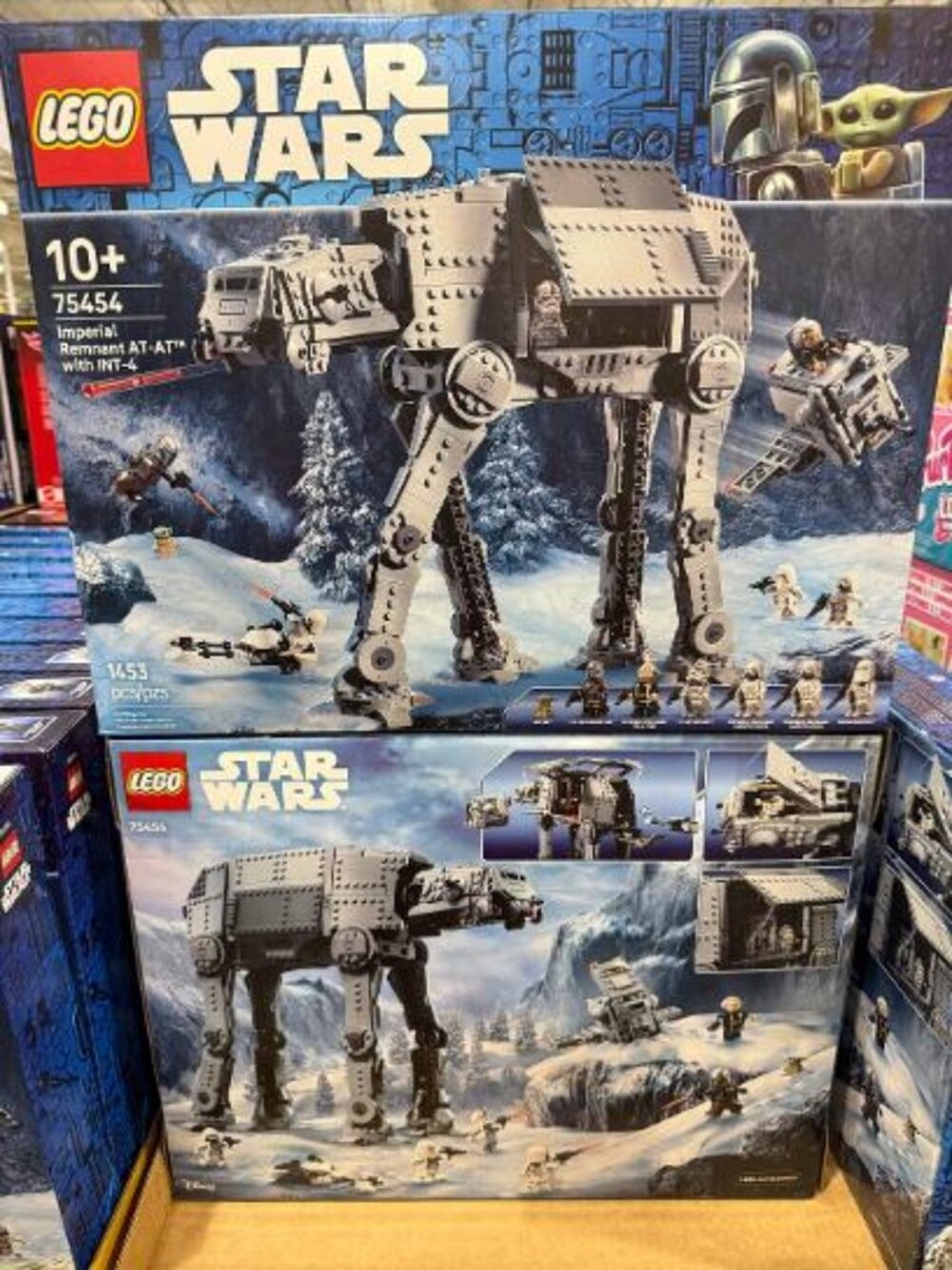 New LEGO Star Wars Imperial Remnant AT-AT with INT-4 75454